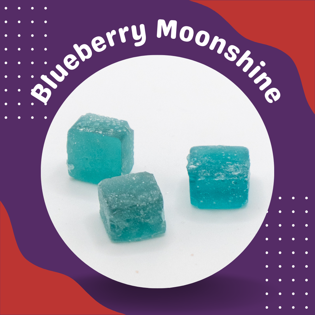 Blueberry Moonshine Product Photo Blueberry Moonshine Hardtack Candy - Image 1